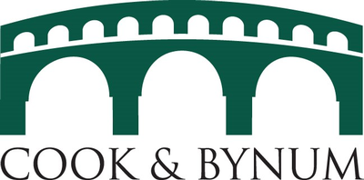 Logo for sponsor Cook & Bynum